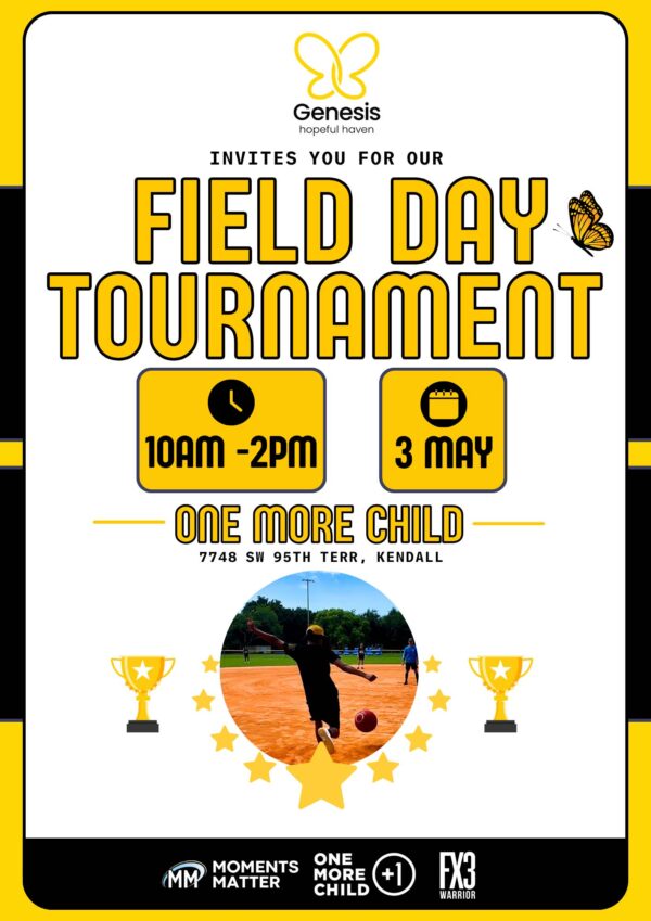 Genesis Hopeful Haven & FX3 Field Day Tournament